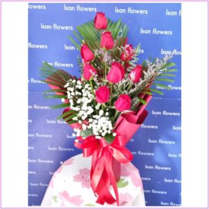9-25 Big Red Roses in Red - Va-quet A