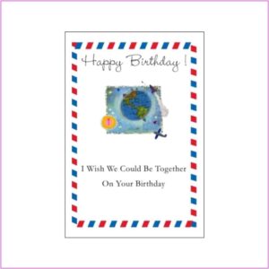 Birthday Card - Airmail