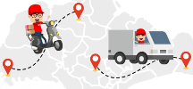 delivery area