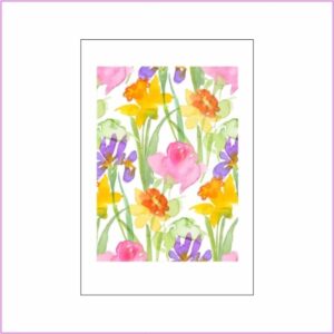 Greeting Card - Summer Flowers