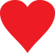 red heart symbol small