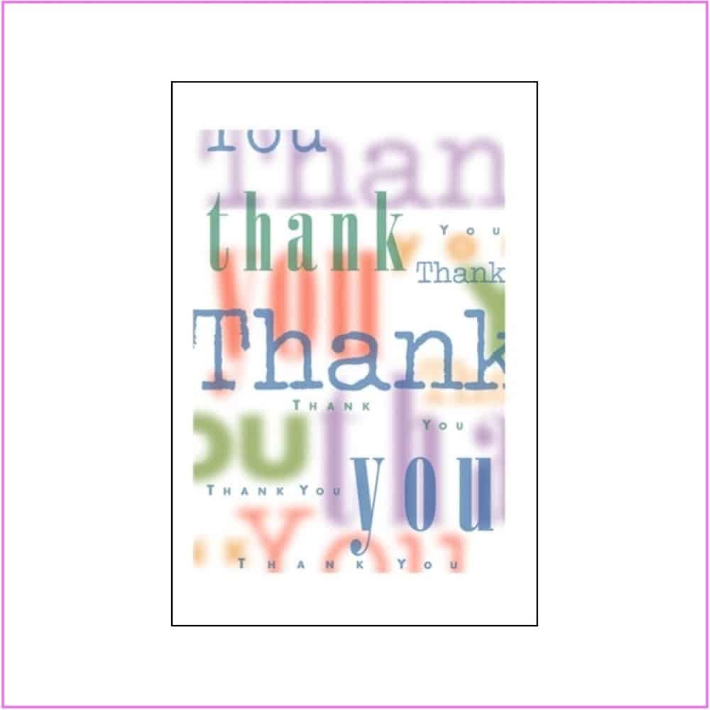 thank you card