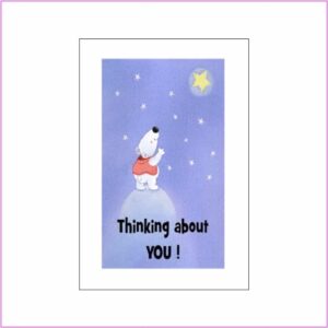 Thinking Of You Card - Star
