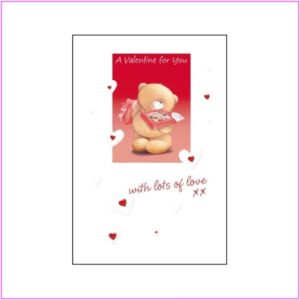 Valentine Card - Bear