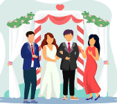 wedding scene