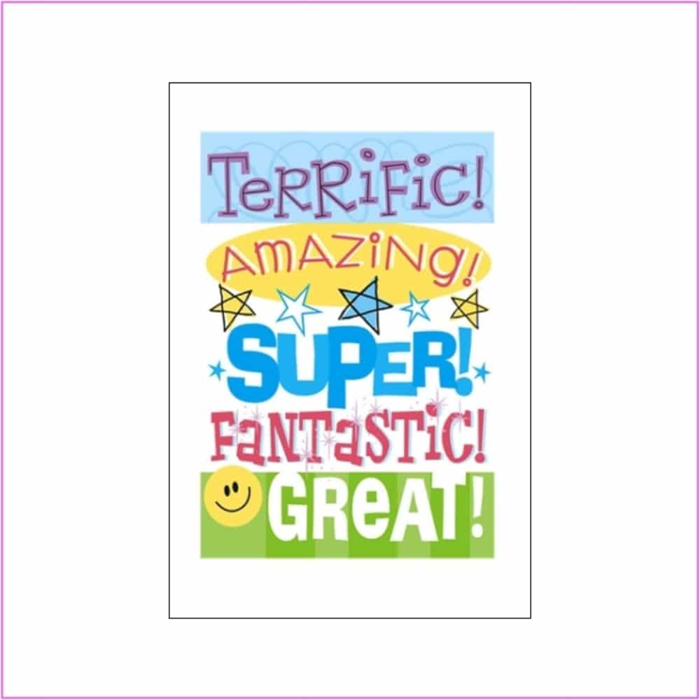 you are great card with compliments